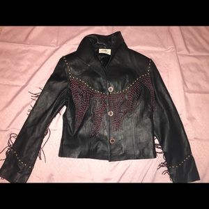 Sally Leather Jacket